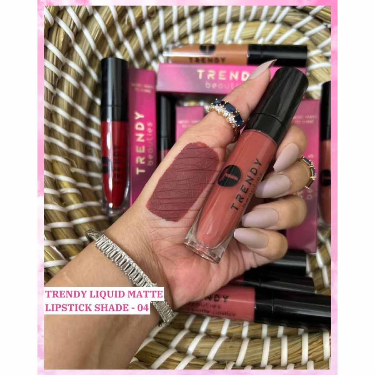 Trendy Beauties Liquid Matte Lipstick