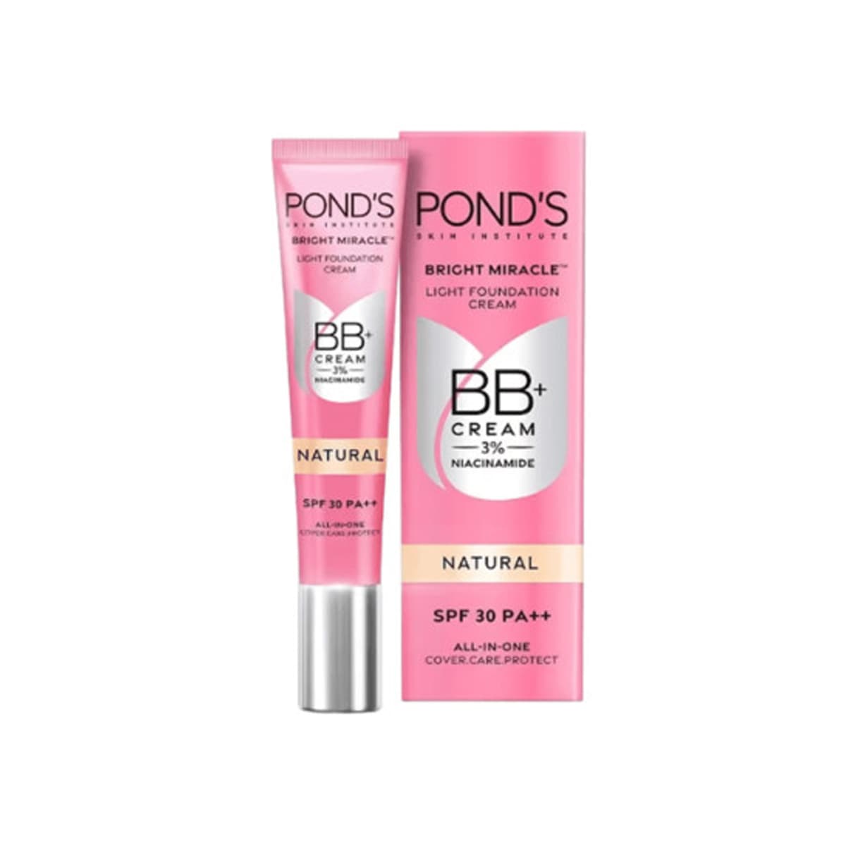 Ponds BB+ Cream 3% Niacinamide SPF 30 PA++ (Shade Natural)