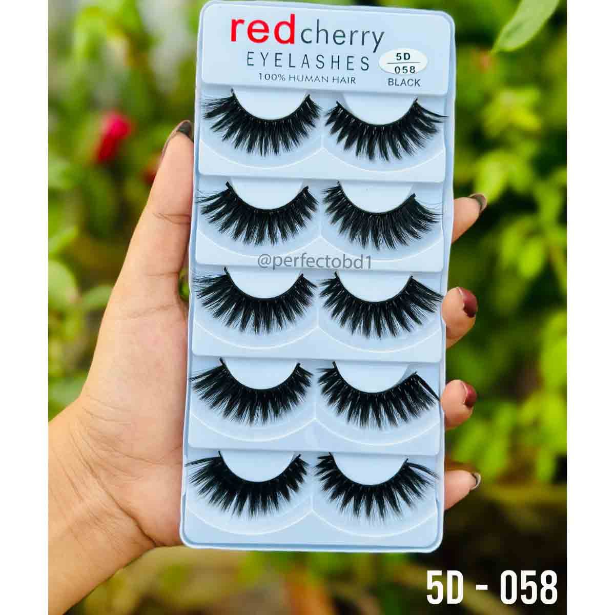 Red Cherry Eyelash 5D-058