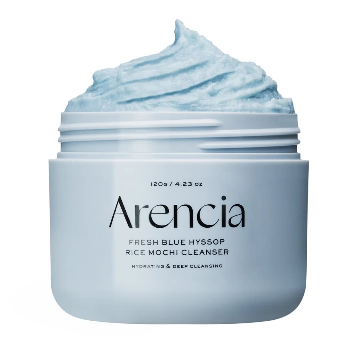 Arencia Fresh Blue Hyssop Rice Mochi Cleanser