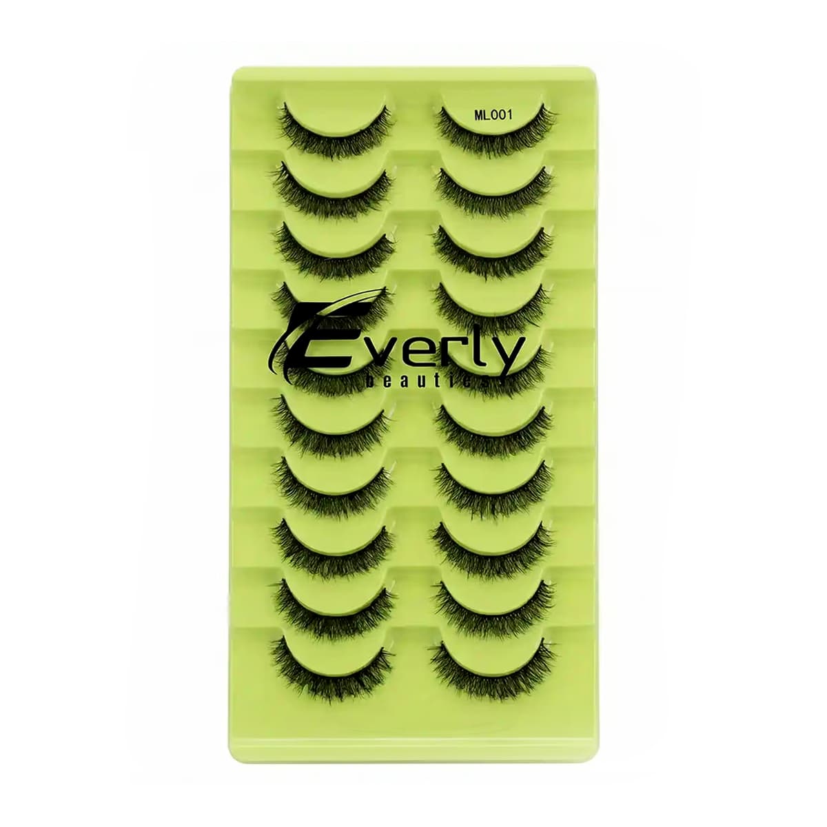 Everly Beauties 10Pair False Eyelash Box ML001