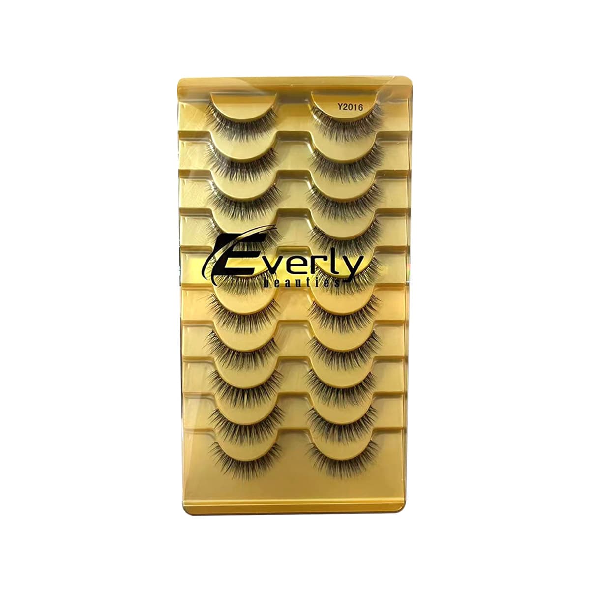 Everly Beauties 10Pair False Eyelash Box Y2016