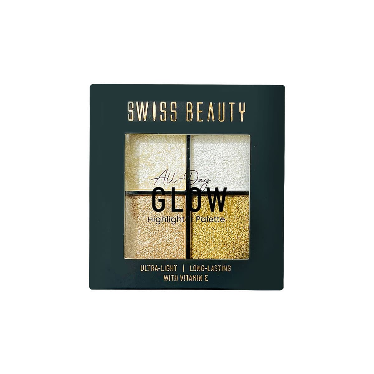 Swiss Beauty All Day Glow Highlighter Palette