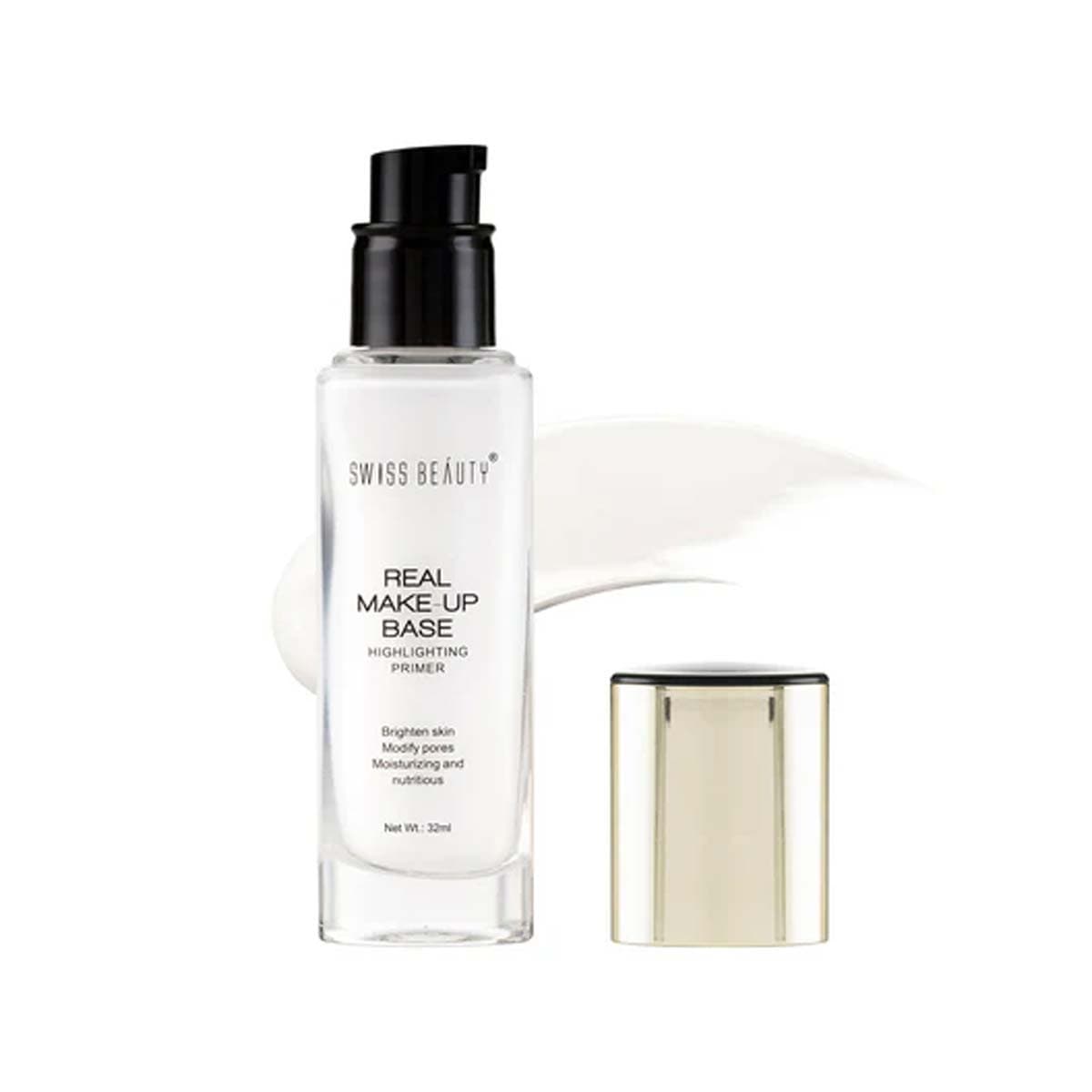Swiss Beauty Real Makeup Base Highlighting Primer - 02 Golden Tint