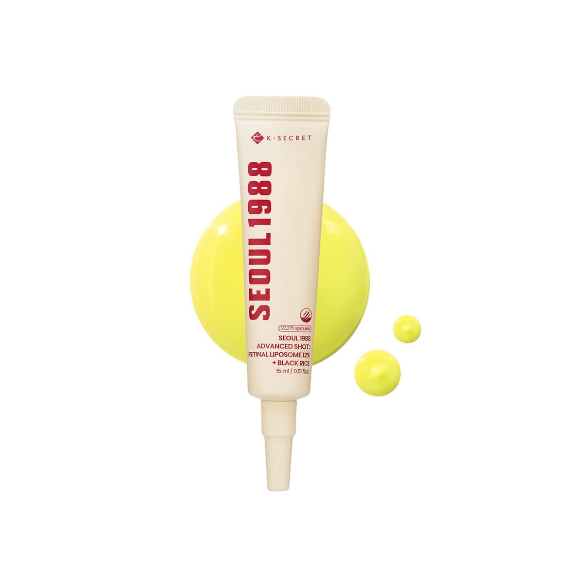 K SECRET SEOUL 1988 Advanced Shot: Retinal Liposome 12% + Black Rice