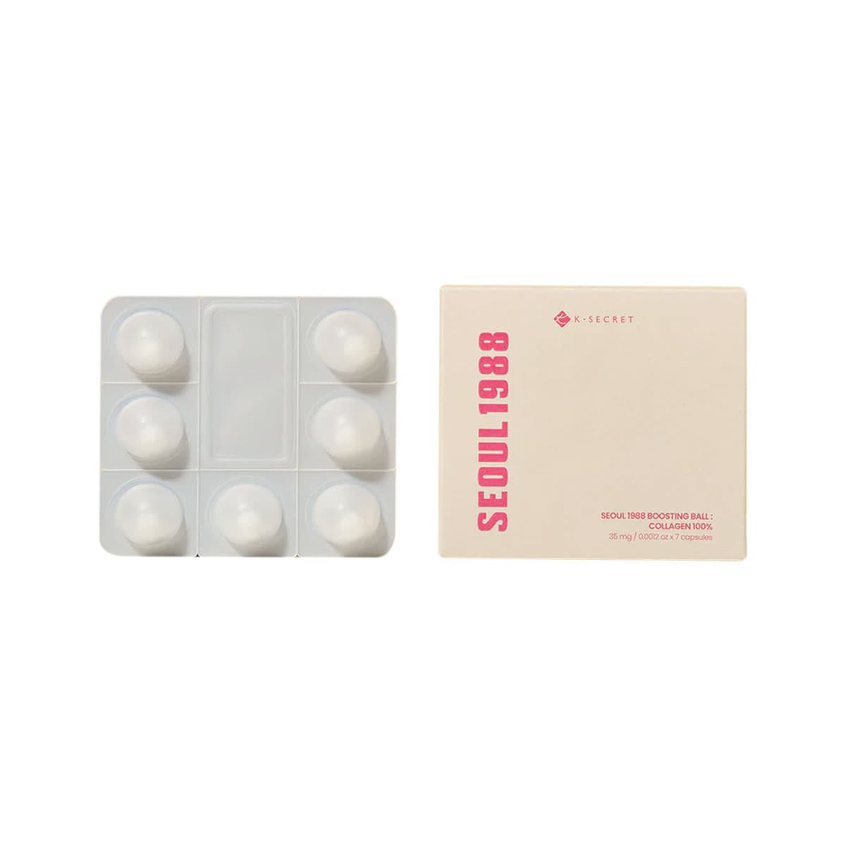K SECRET SEOUL 1988 Boosting Ball Collagen 100%