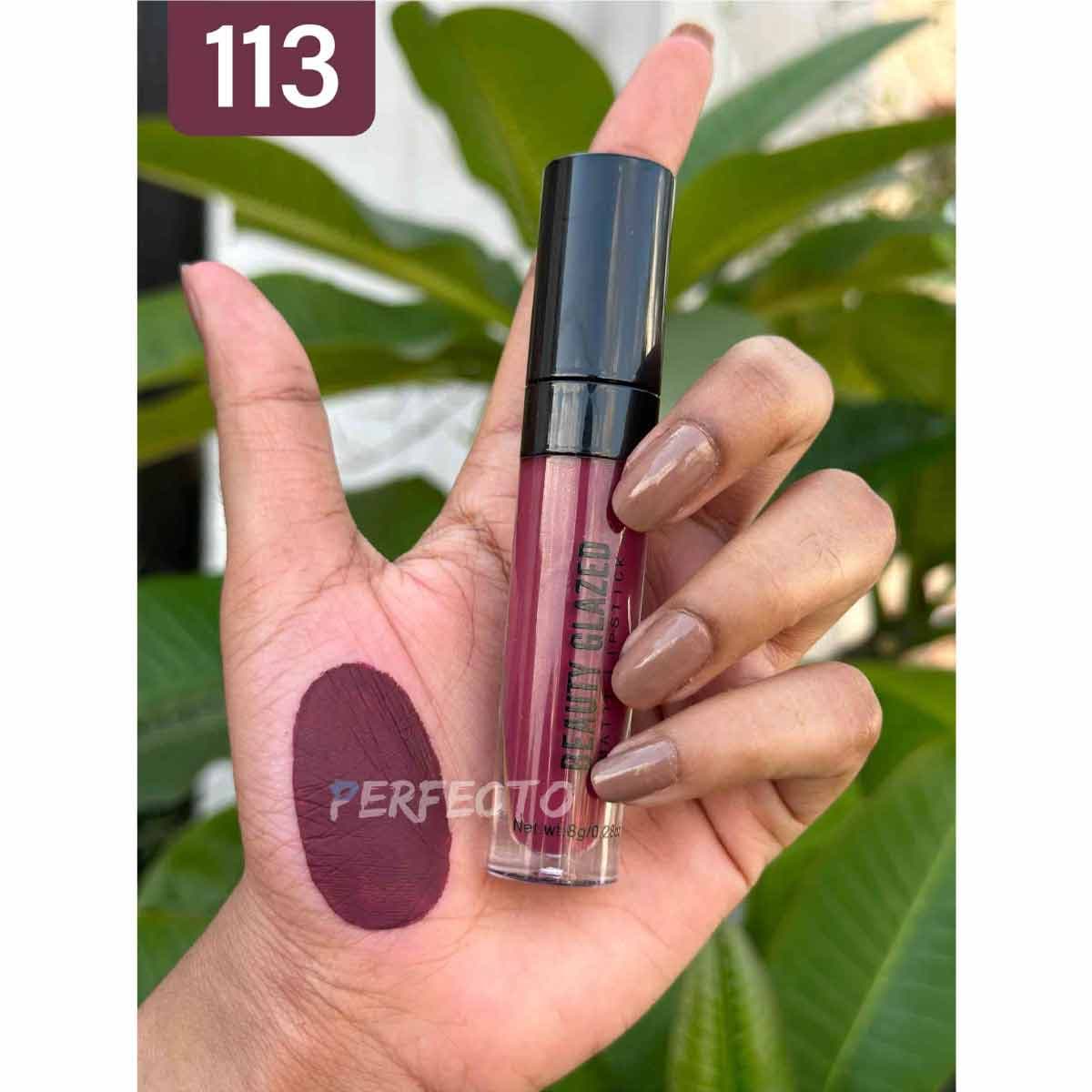 Beauty Glazed Liquid Matte Lipstick