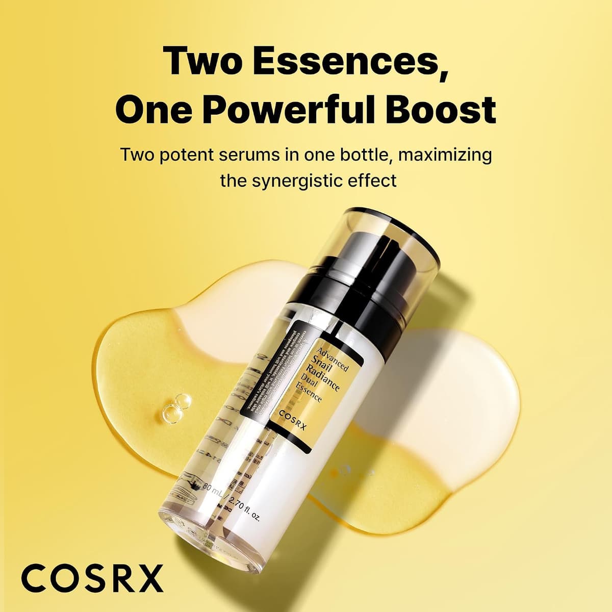 Cosrx Advanced Snail Radiance Dual Essence (Exp - Ju/27)
