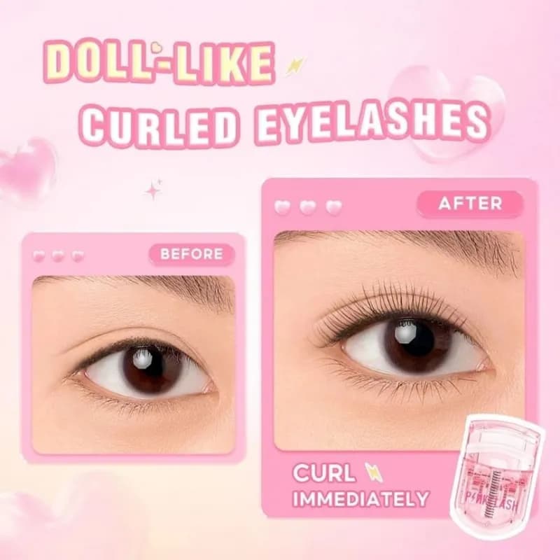 T17-Pink Flash Eyelash Curler