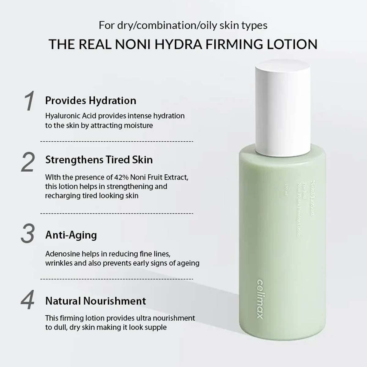 Celimax The Real Noni Hydra Firming Lotion