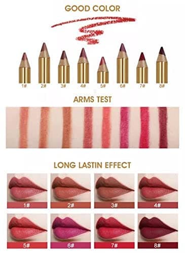 Imagic 8 Color Lip Liner Set