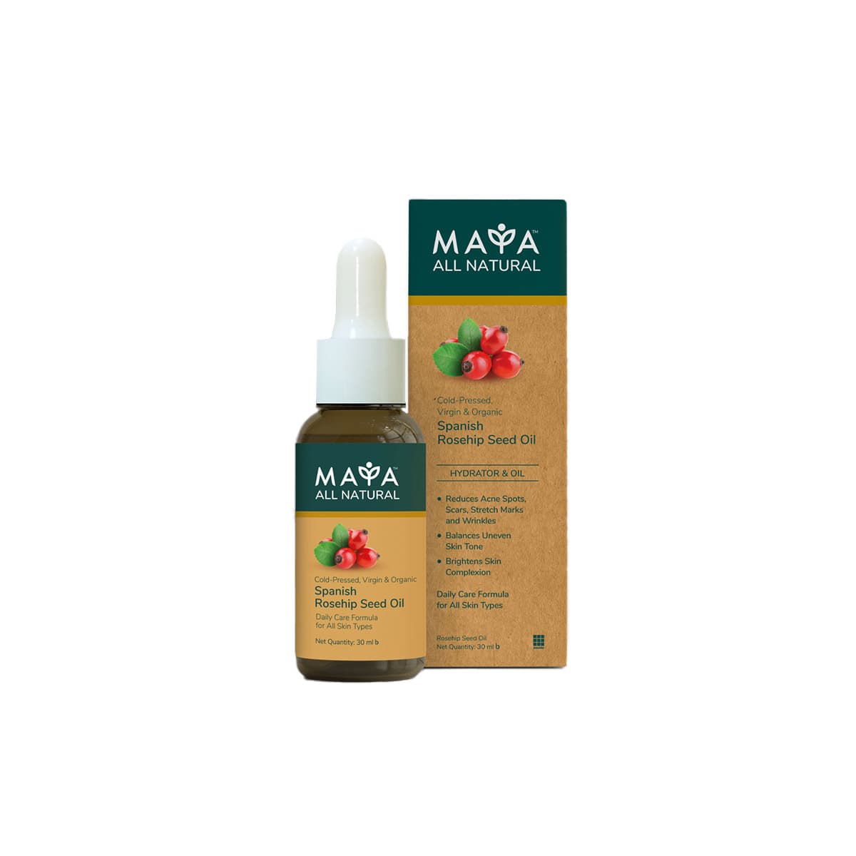 MAYA All Natural Spanish Rosehip Seed Oil
