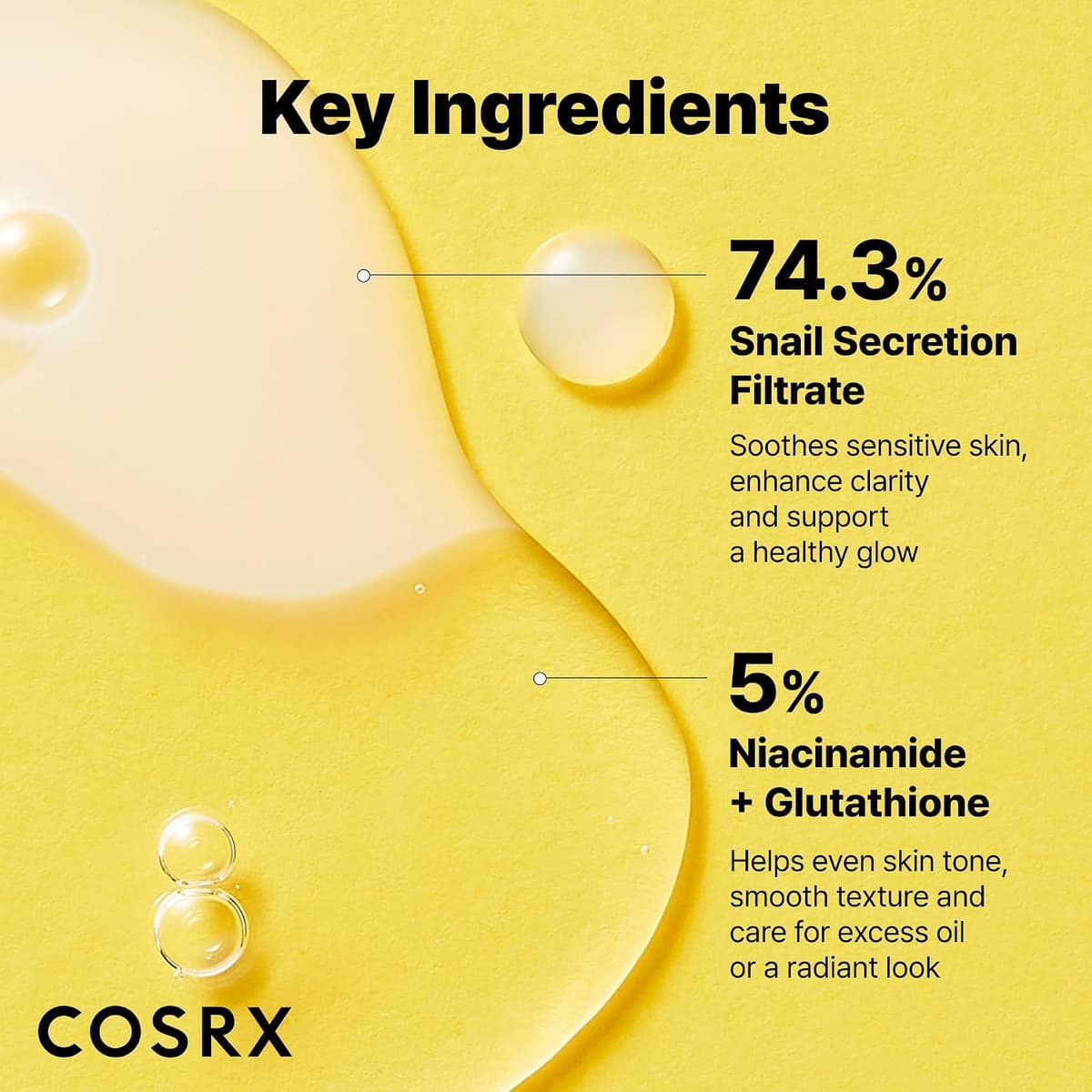 Cosrx Advanced Snail Radiance Dual Essence (Exp - Ju/27)