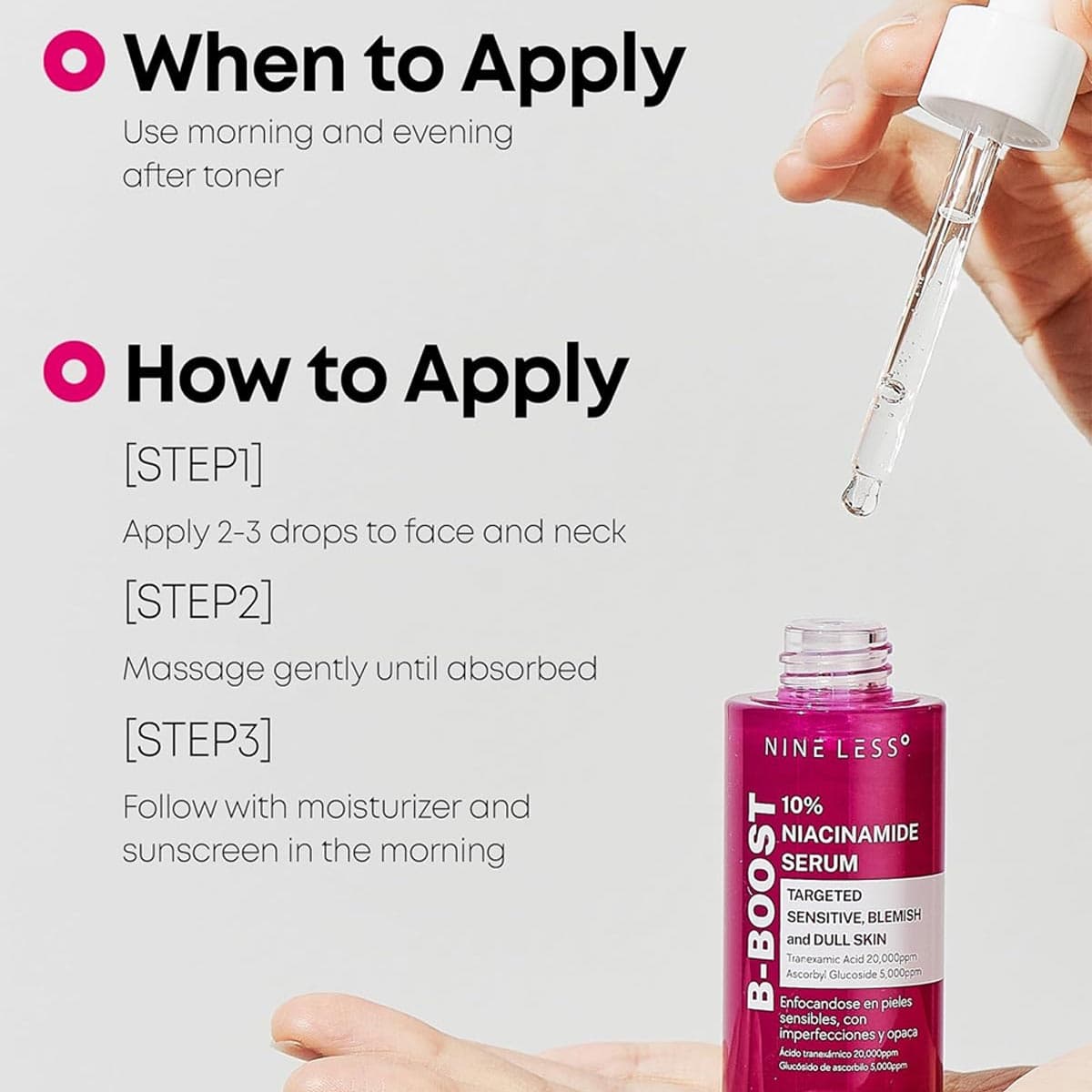 Nineless B-Boost 10% Niacinamide Serum (Exp - Nov/27)