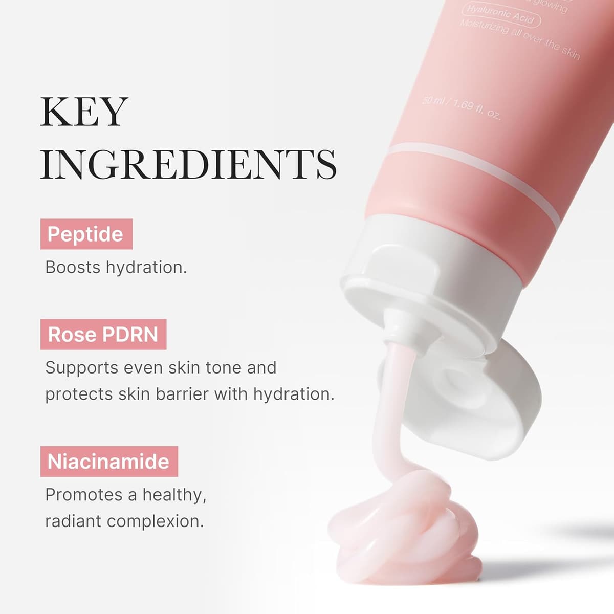 Medicube PDRN Pink Hyaluronic Moisturizing Cream (Exp - Nov/27)