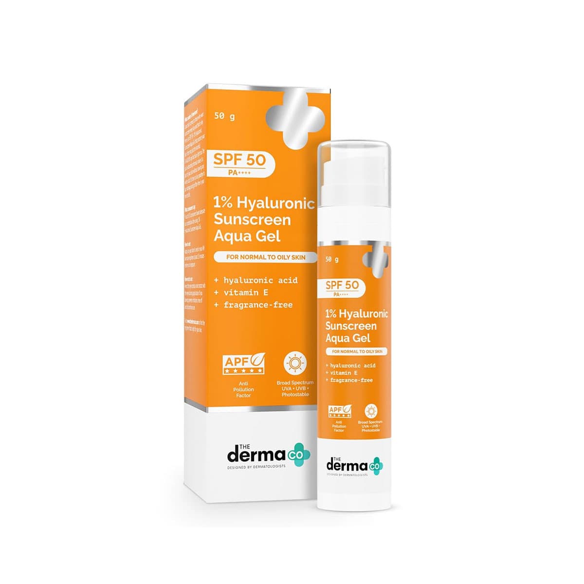 The Derma Co 1% Hyaluronic Sunscreen Aqua Gel