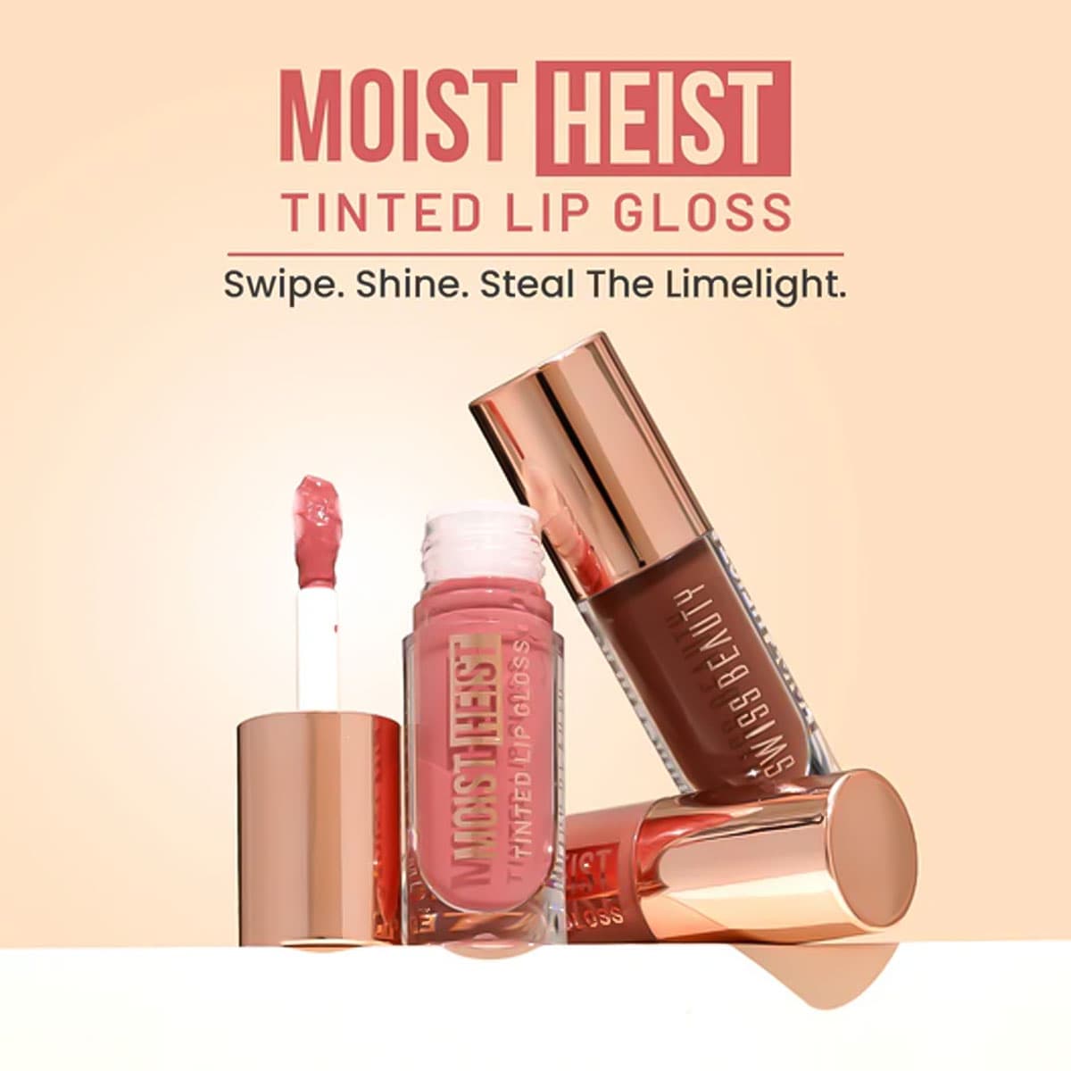 Swiss Beauty Moist Heist Tinted Lip Gloss