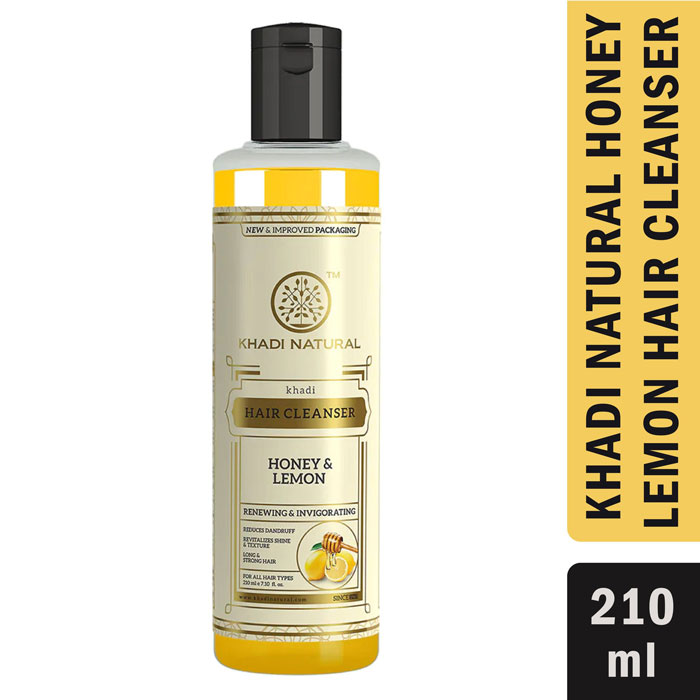 Khadi Natural Herbal Hair Cleanser With Honey & Lemon